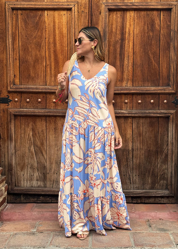 Emilia Printed Dress