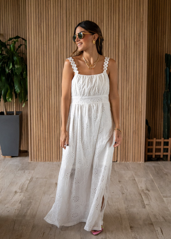 Cande Eyelet Dress