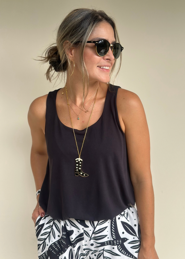 Ruby Black Blouse