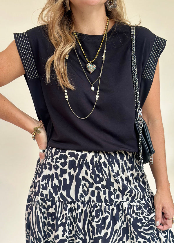 Camiseta Bonita Negro