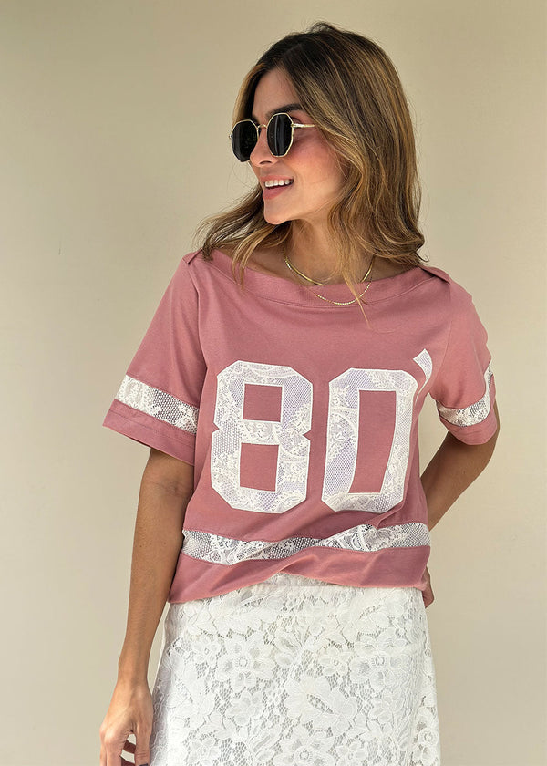 Naranja Coral Cotton Top