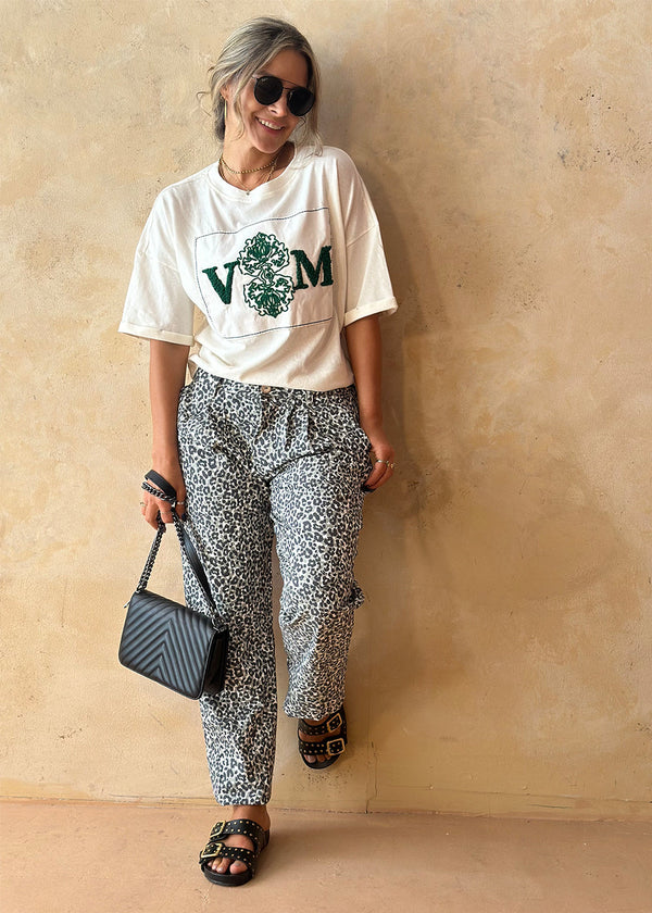 Aria Print Pants