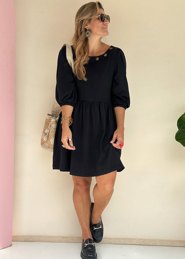 Emperatriz Dress - Black