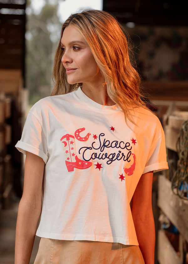Faustina Ivory T-Shirt