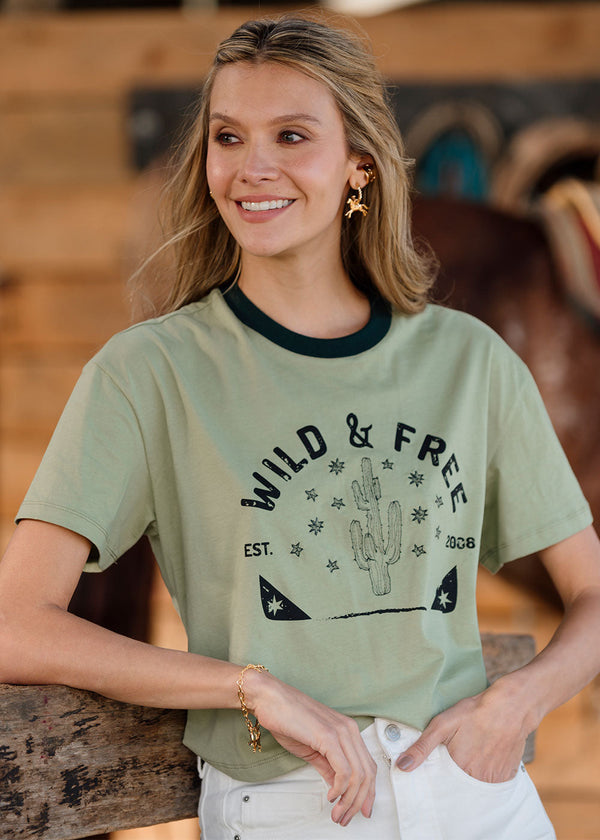 Faustina Green T-shirt