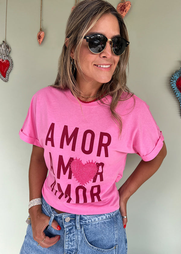Camiseta Gala Rosado