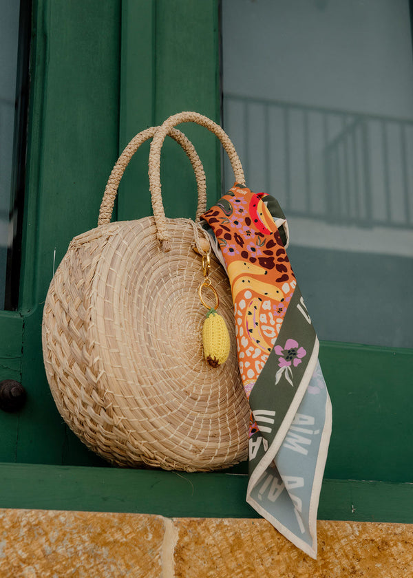 Banana Crochet Charm