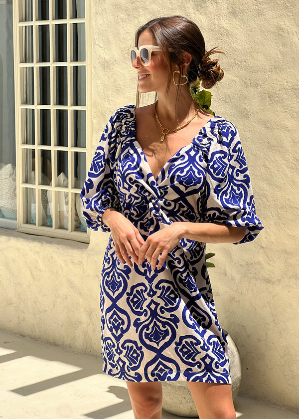 Vestido Sagrario Azul