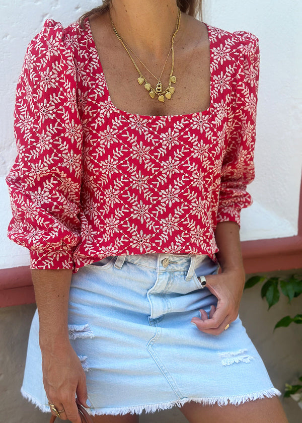 Camisa Trinidad Rojo