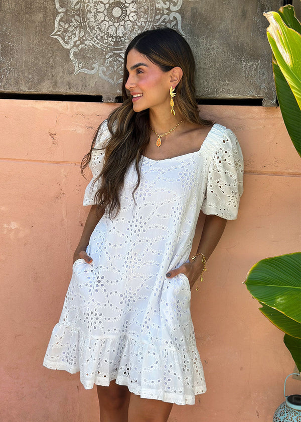 Azucena Eyelet Dress